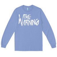 Colony Blue THE WARNING Long Sleeve Tee - linhVisuals