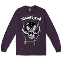 Plum MUSIC ROCK Long Sleeve Tee - linhVisuals