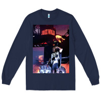 Navy concert juice amazing Long Sleeve Tee - linhVisuals