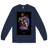 Navy rap music juice Long Sleeve Tee - linhVisuals