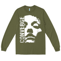 Army Green converge Long Sleeve Tee - linhVisuals