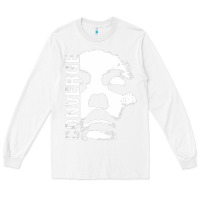 White converge Long Sleeve Tee - linhVisuals