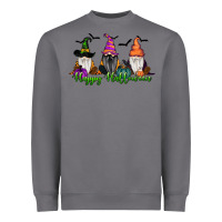 Storm Happy Halloween Gnome Pumpkin Heavyweight Sweatshirt - RanaPortraitStore