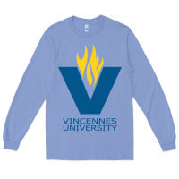 Colony Blue university of vincennes Long Sleeve Tee - linhVisuals