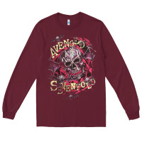 Burgundy avenged sevenfold Long Sleeve Tee - linhVisuals