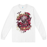 White avenged sevenfold Long Sleeve Tee - linhVisuals