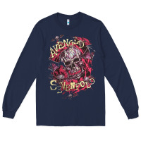 Navy avenged sevenfold Long Sleeve Tee - linhVisuals
