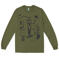 Army Green gregory porter jazz music Long Sleeve Tee - linhVisuals