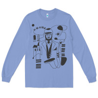 Colony Blue gregory porter jazz music Long Sleeve Tee - linhVisuals