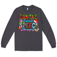 Smoke festive speech therapist tribute Long Sleeve Tee - CowhideDigitalArt