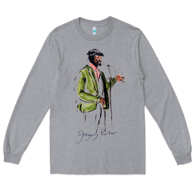 Gregory Porter Jazz Music Long Sleeve Tee by linhVisuals | Teevron