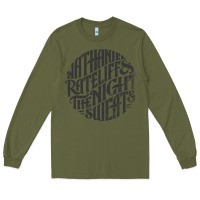 Army Green nathaniel rateliff müsïc Long Sleeve Tee - linhVisuals