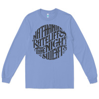Colony Blue nathaniel rateliff müsïc Long Sleeve Tee - linhVisuals