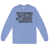 Colony Blue nathaniel rateliff müsïc Long Sleeve Tee - linhVisuals