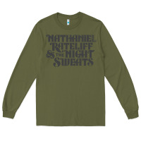 Army Green nathaniel rateliff müsïc Long Sleeve Tee - linhVisuals