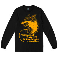 Black nathaniel rateliff müsïc Long Sleeve Tee - linhVisuals