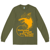 Army Green nathaniel rateliff müsïc Long Sleeve Tee - linhVisuals
