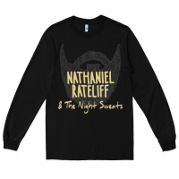 Black nathaniel rateliff müsïc Long Sleeve Tee - linhVisuals