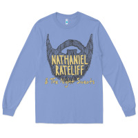 Colony Blue nathaniel rateliff müsïc Long Sleeve Tee - linhVisuals