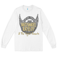 White nathaniel rateliff müsïc Long Sleeve Tee - linhVisuals