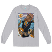 Moon Dust nathaniel rateliff müsïc Long Sleeve Tee - linhVisuals