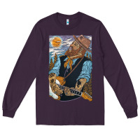 Plum nathaniel rateliff müsïc Long Sleeve Tee - linhVisuals