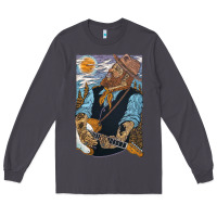Smoke nathaniel rateliff müsïc Long Sleeve Tee - linhVisuals