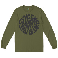 Army Green noel gallagher's high flying birds classic Long Sleeve Tee - linhVisuals