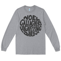Heather Grey noel gallagher's high flying birds classic Long Sleeve Tee - linhVisuals