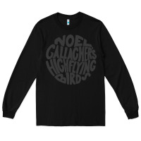 Black noel gallagher's high flying birds classic Long Sleeve Tee - linhVisuals