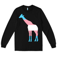 Black transgender flag ftm mtf trans pride Long Sleeve Tee - linhVisuals