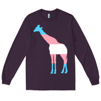 Plum transgender flag ftm mtf trans pride Long Sleeve Tee - linhVisuals