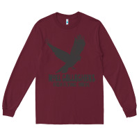 Burgundy noel gallagher's high flying birds classic Long Sleeve Tee - linhVisuals