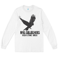 White noel gallagher's high flying birds classic Long Sleeve Tee - linhVisuals