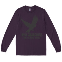Plum noel gallagher's high flying birds classic Long Sleeve Tee - linhVisuals