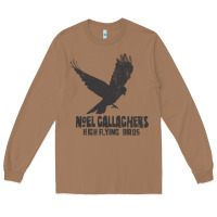 Toasted Coconut noel gallagher's high flying birds classic Long Sleeve Tee - linhVisuals