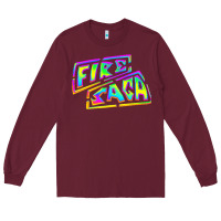 Burgundy fire saga music Long Sleeve Tee - linhVisuals