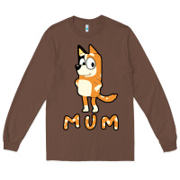 Chestnut bluey mom Long Sleeve Tee - linhVisuals