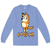 Colony Blue bluey mom Long Sleeve Tee - linhVisuals