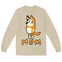 Mushroom bluey mom Long Sleeve Tee - linhVisuals