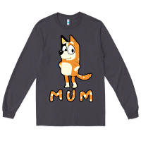 Smoke bluey mom Long Sleeve Tee - linhVisuals