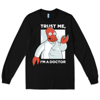 Black doctor zoidberg who Long Sleeve Tee - linhVisuals
