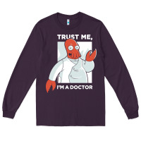 Plum doctor zoidberg who Long Sleeve Tee - linhVisuals