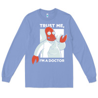 Colony Blue doctor zoidberg who Long Sleeve Tee - linhVisuals