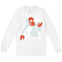 White doctor zoidberg who Long Sleeve Tee - linhVisuals
