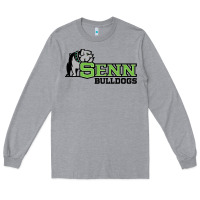 Heather Grey senn high school Long Sleeve Tee - linhVisuals