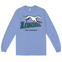 Colony Blue loyola (md) greyhounds Long Sleeve Tee - linhVisuals