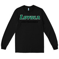 Black loyola (md) greyhounds Long Sleeve Tee - linhVisuals