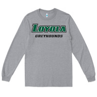 Heather Grey loyola (md) greyhounds Long Sleeve Tee - linhVisuals