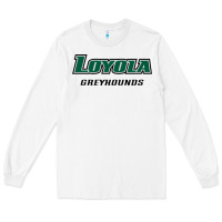 White loyola (md) greyhounds Long Sleeve Tee - linhVisuals
